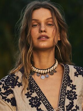 Free People Kalua Shell necklace NWT sold out online